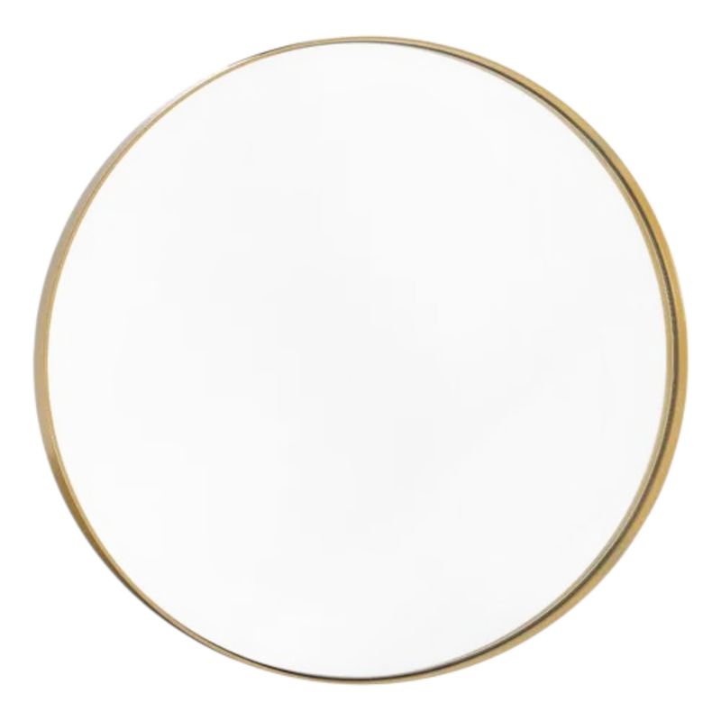 GENERICO - Espejo Redondo Elegante 80cm Dorado Circular