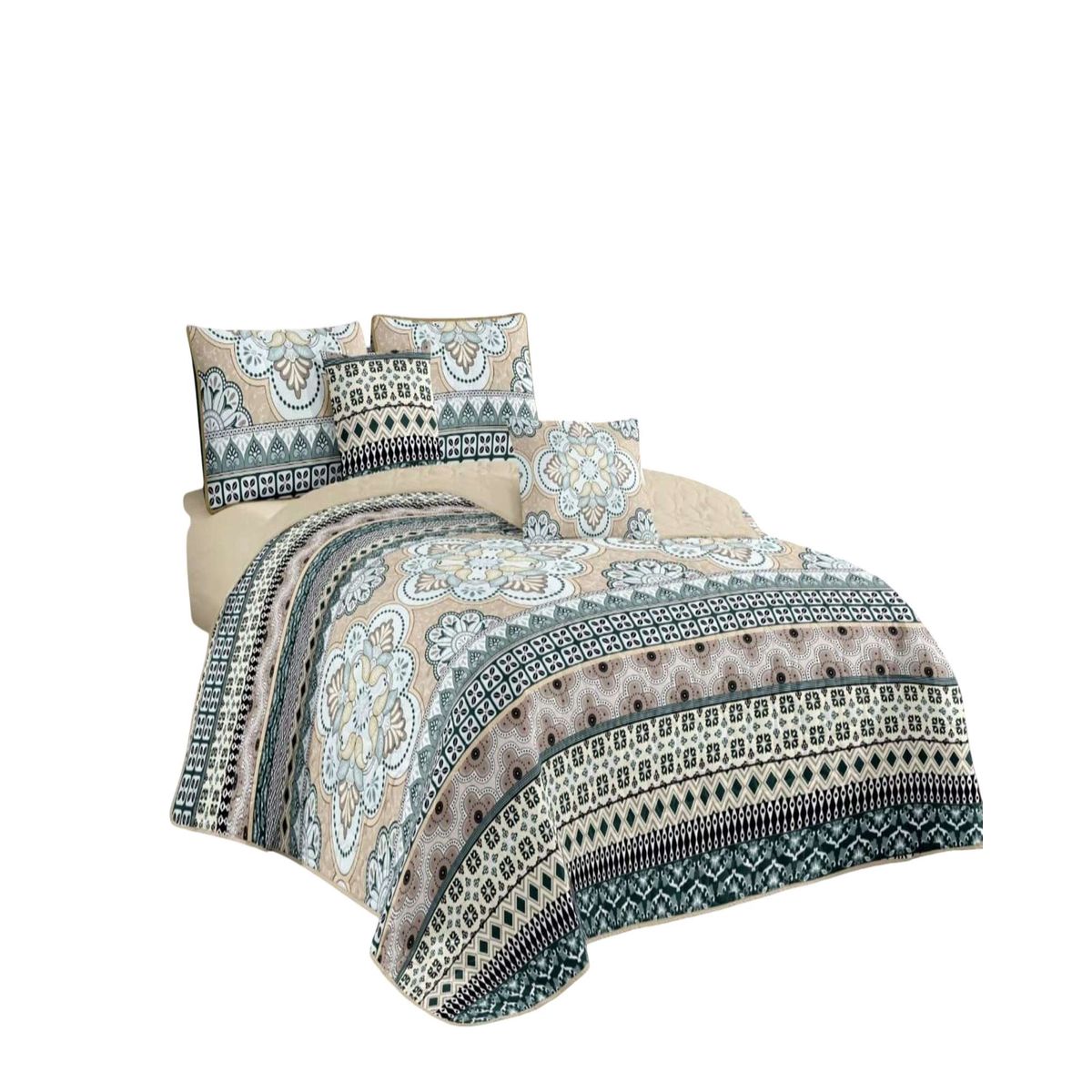 GENERICO - CUBRECAMA PRIMAVERA VERANO KING  V2