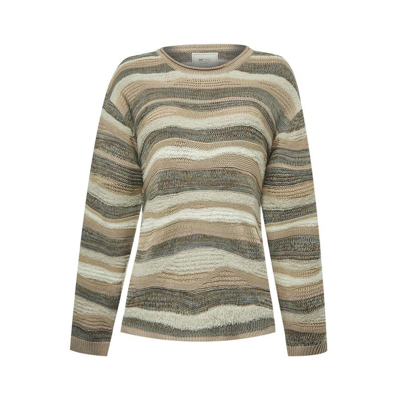 ROCKFORD - Sweater Algodón Mujer Samba Beige ROCKFORD