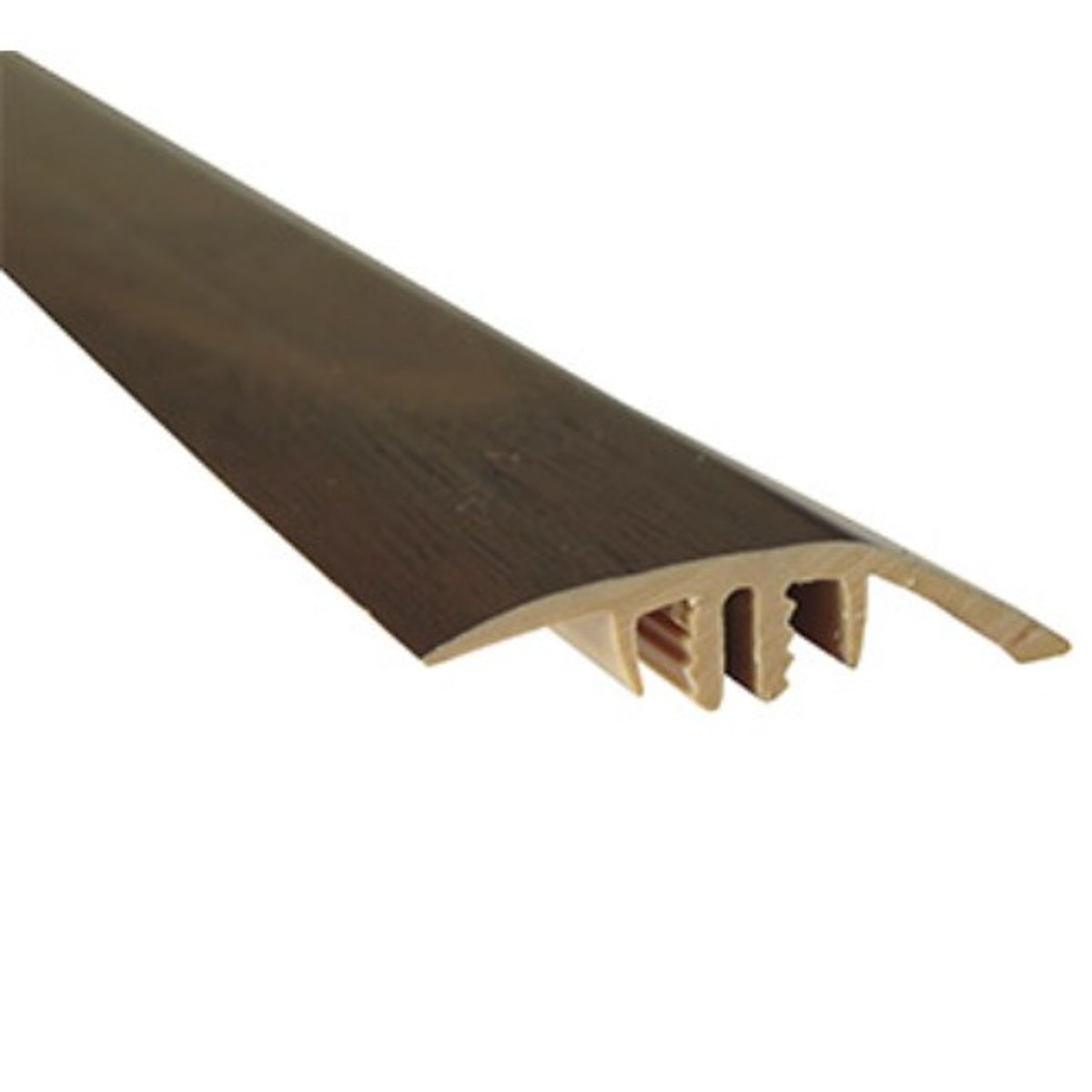 DVP - Cubrejunta Desnivel Rígido Pro 40x8mm 3,1mts Café Dvp