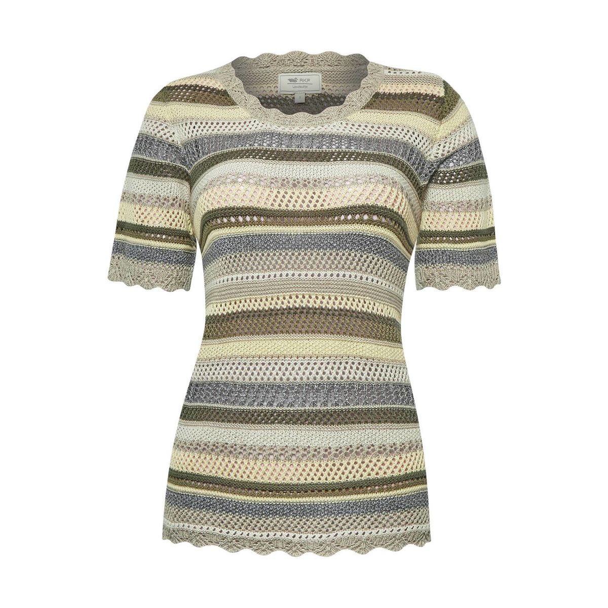 ROCKFORD - Polera Algodón Orgánico Mujer Lite Arena ROCKFORD