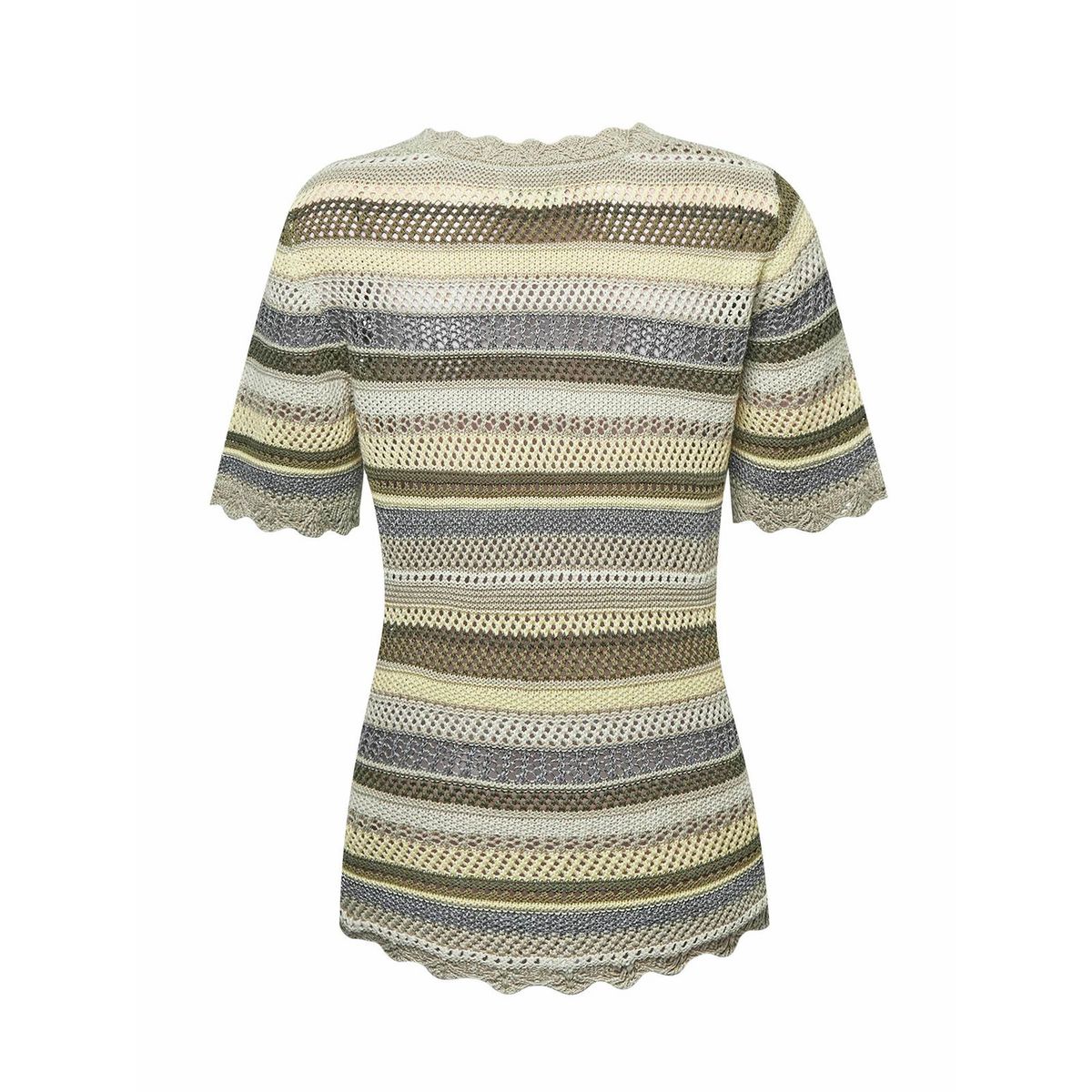 ROCKFORD - Polera Algodón Orgánico Mujer Lite Arena ROCKFORD