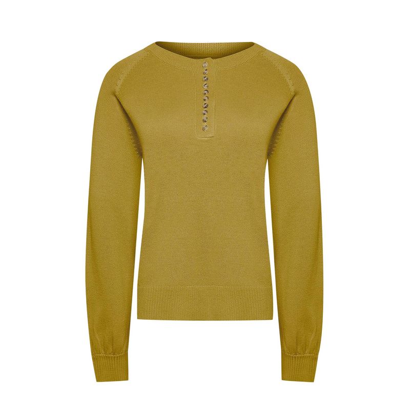 ROCKFORD - Sweater Mujer Omaha Verde ROCKFORD