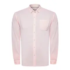 ROCKFORD - Camisa Algodón Supima® Hombre Jersey Rosado
