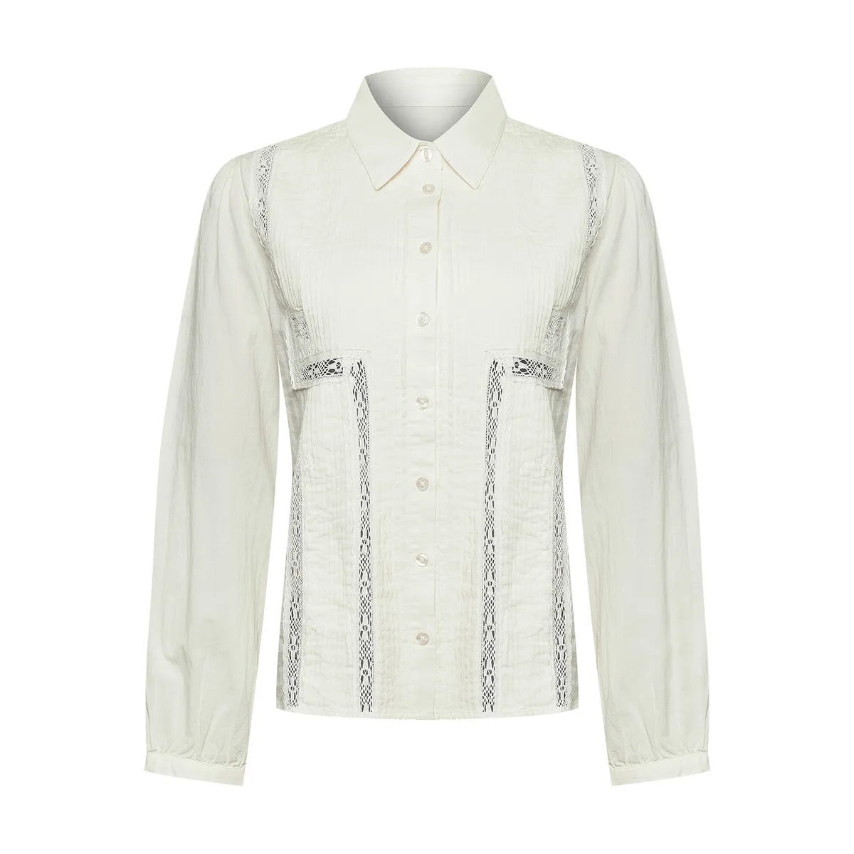 ROCKFORD - Blusa Algodón Orgánico Mujer Serpent Blanco ROCKFORD