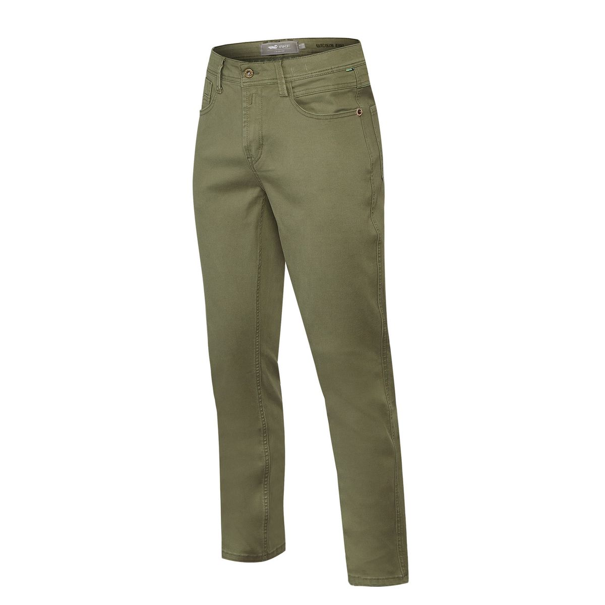ROCKFORD - Jeans Algodón Hombre Baycolor Verde ROCKFORD