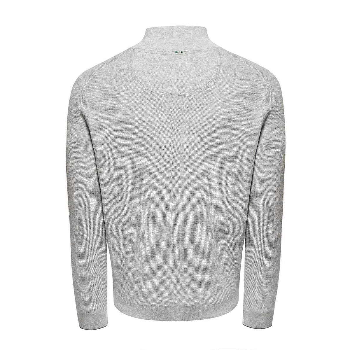 ROCKFORD - Sweater Lana Mercerizada Hombre Lucca Gris ROCKFORD