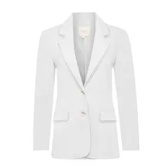 ROCKFORD - Chaqueta Lino Mujer Anana Blanco