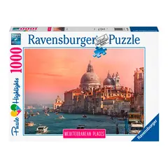 RAVENSBURGER - Puzzle Italia Mediterránea - 1000 Piezas