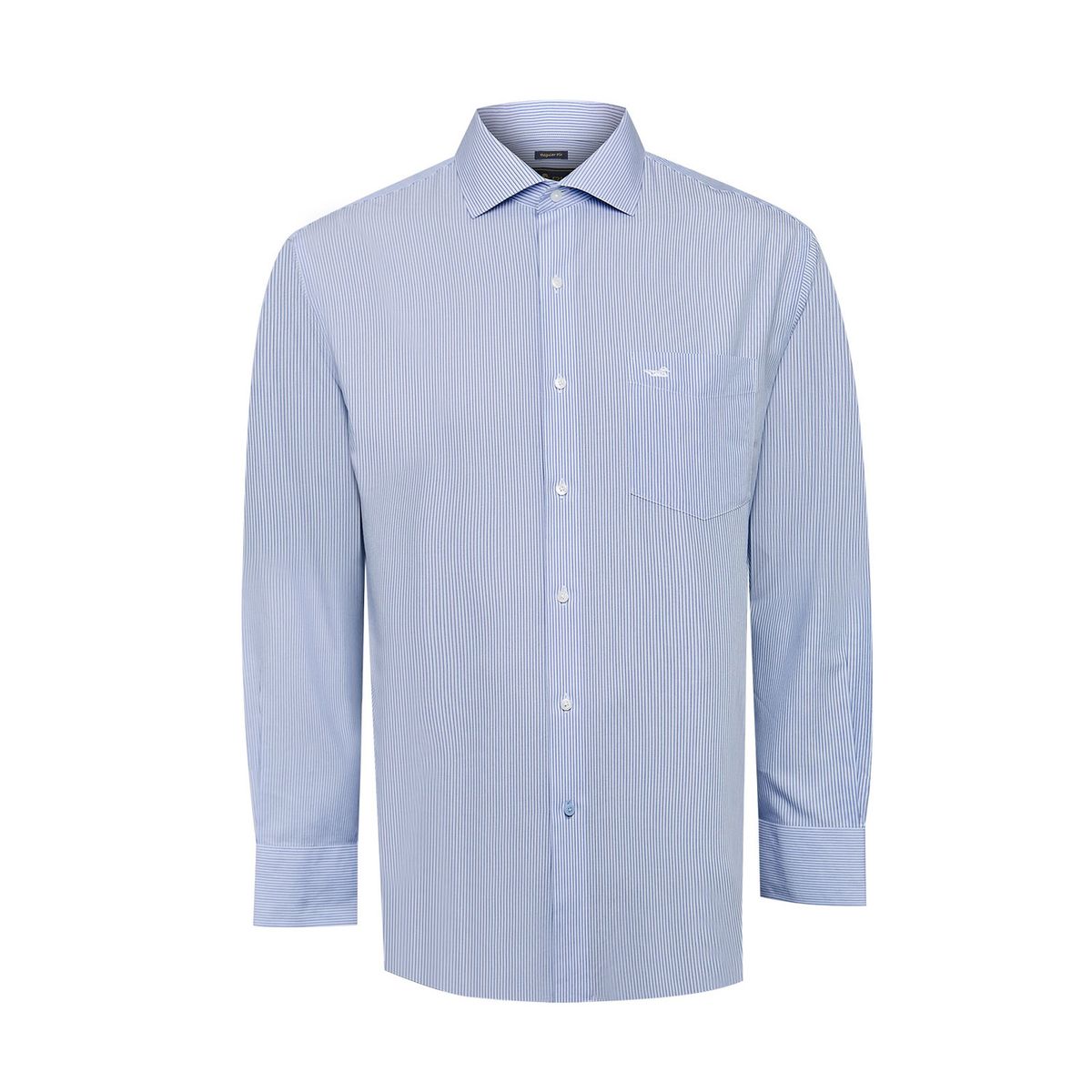 ROCKFORD - Camisa Algodón Libre de Arrugas Hombre Azul ROCKFORD