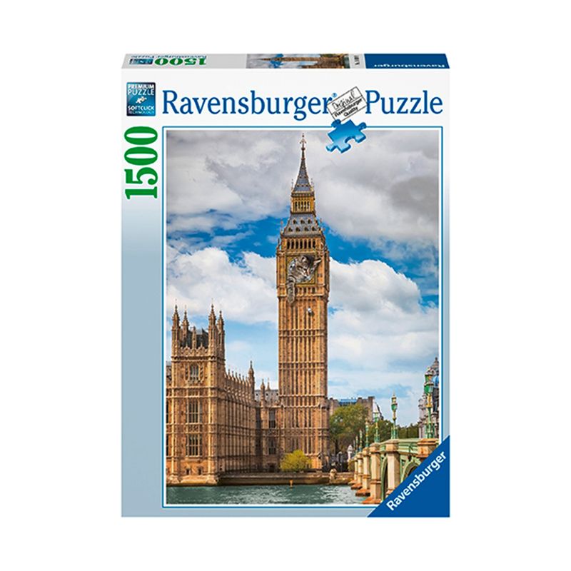 RAVENSBURGER - Puzzle Gato En El Big Ben - 1500 Piezas Ravensburger