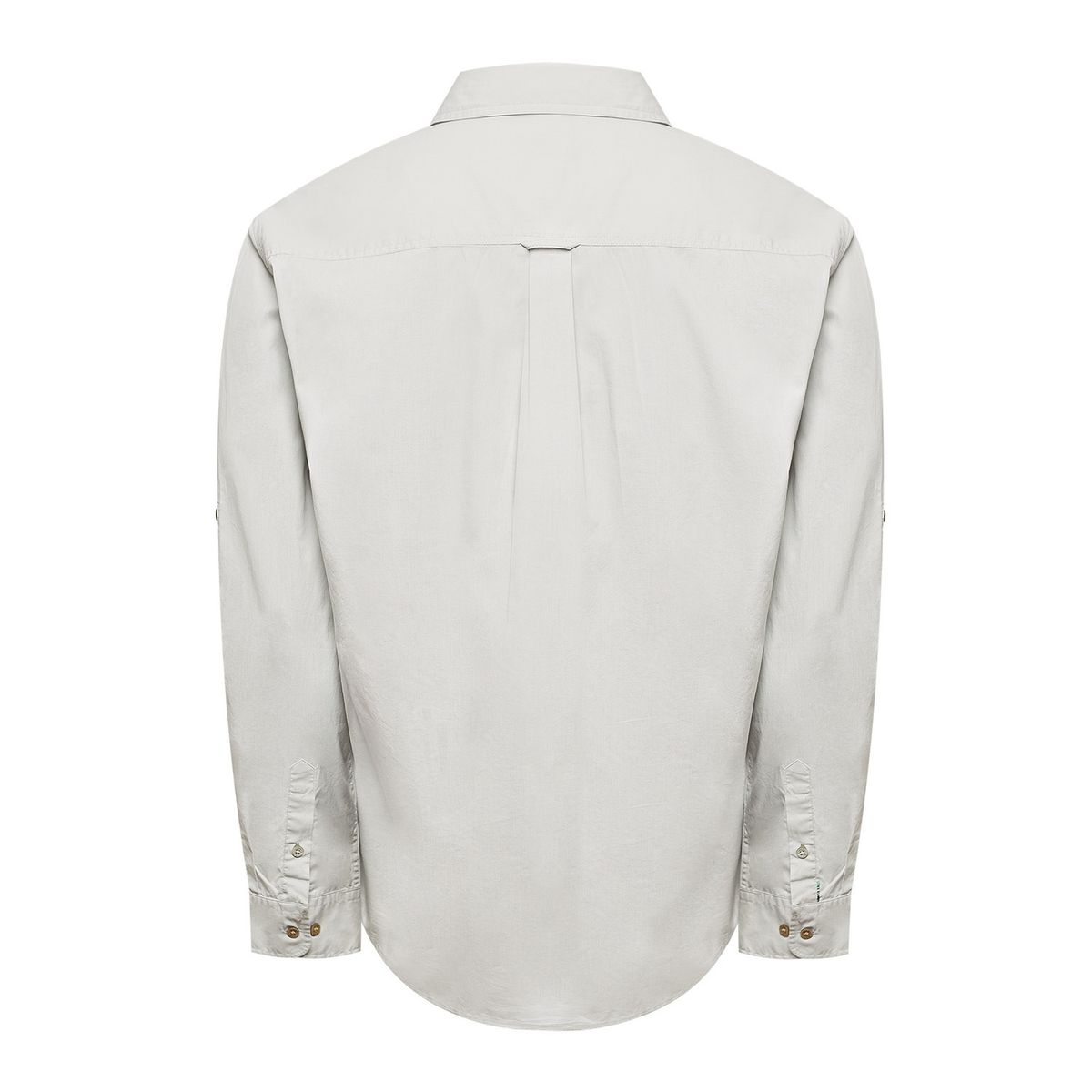 ROCKFORD - Camisa Algodón Orgánico Hombre Galiton Gris ROCKFORD