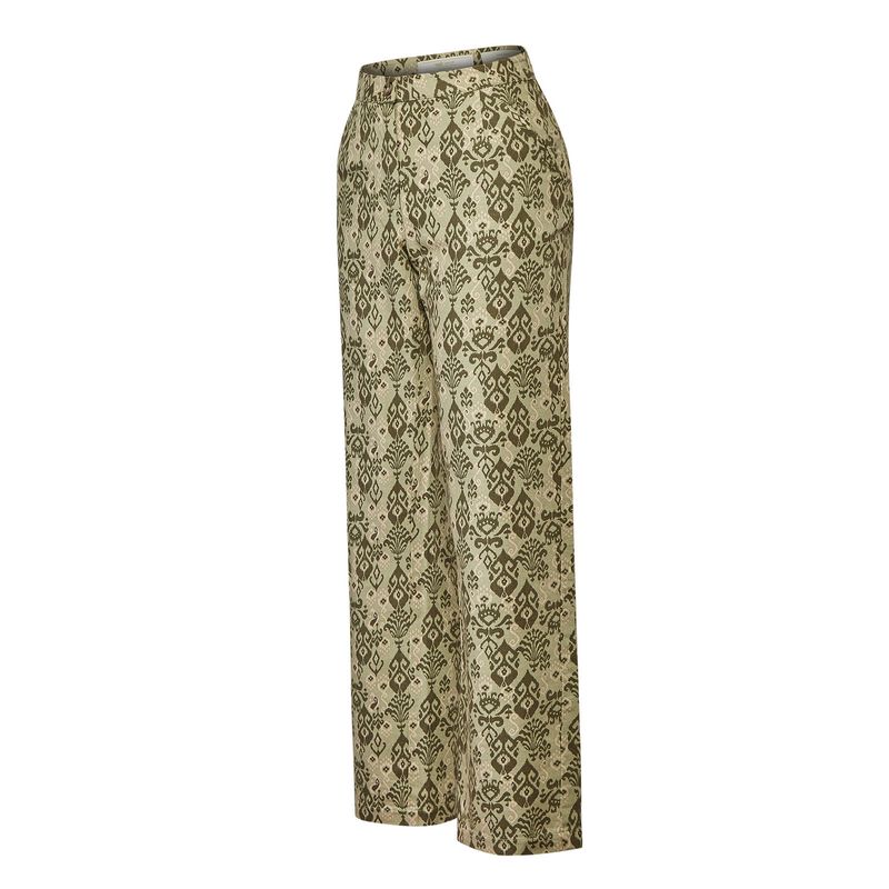 ROCKFORD - Pantalón Algodón Mujer Caspio Verde ROCKFORD