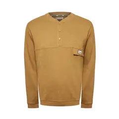 ROCKFORD - Polerón Algodón Orgánico Hombre Nomad Café