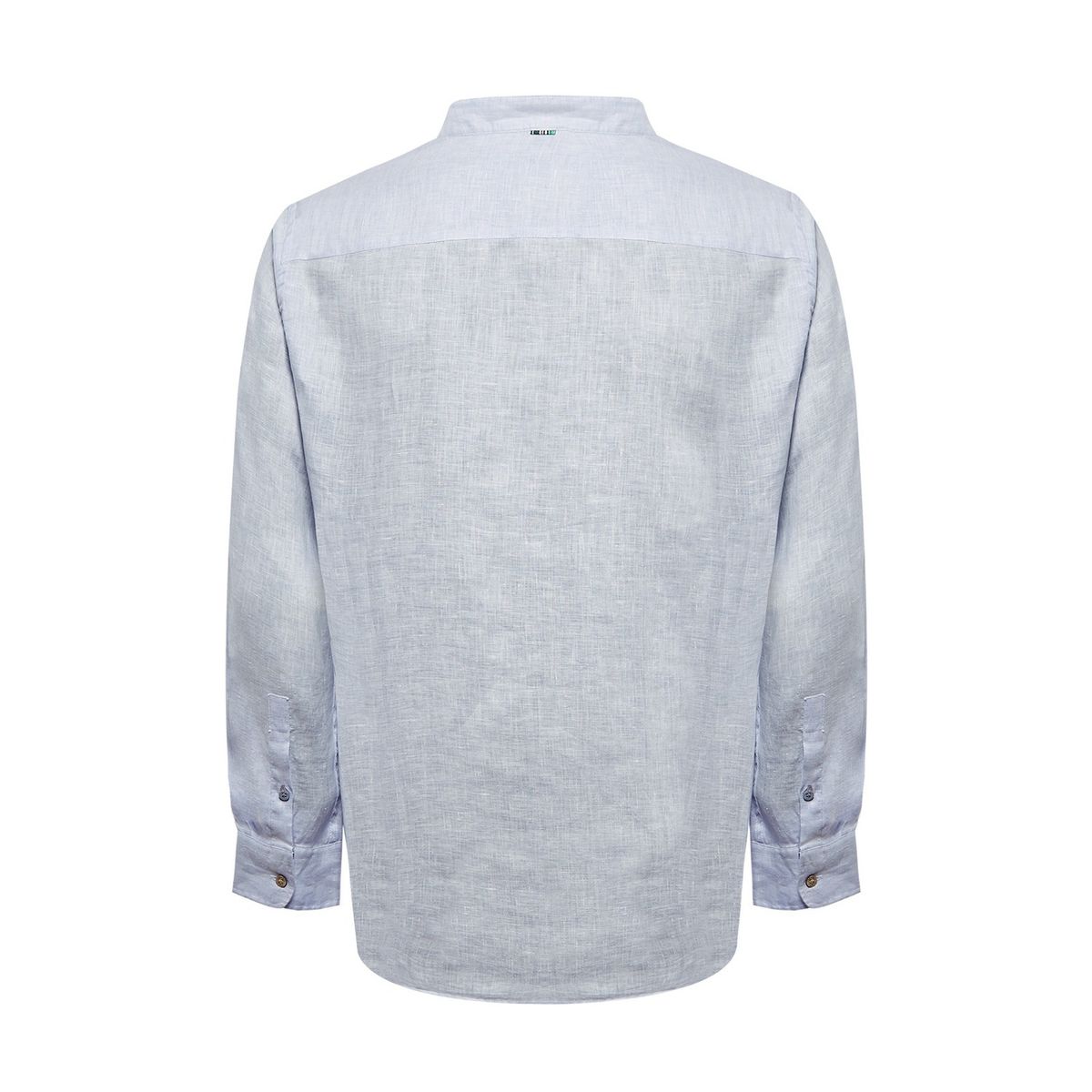 ROCKFORD - Camisa Lino Orgánico Hombre Linenmao Celeste ROCKFORD