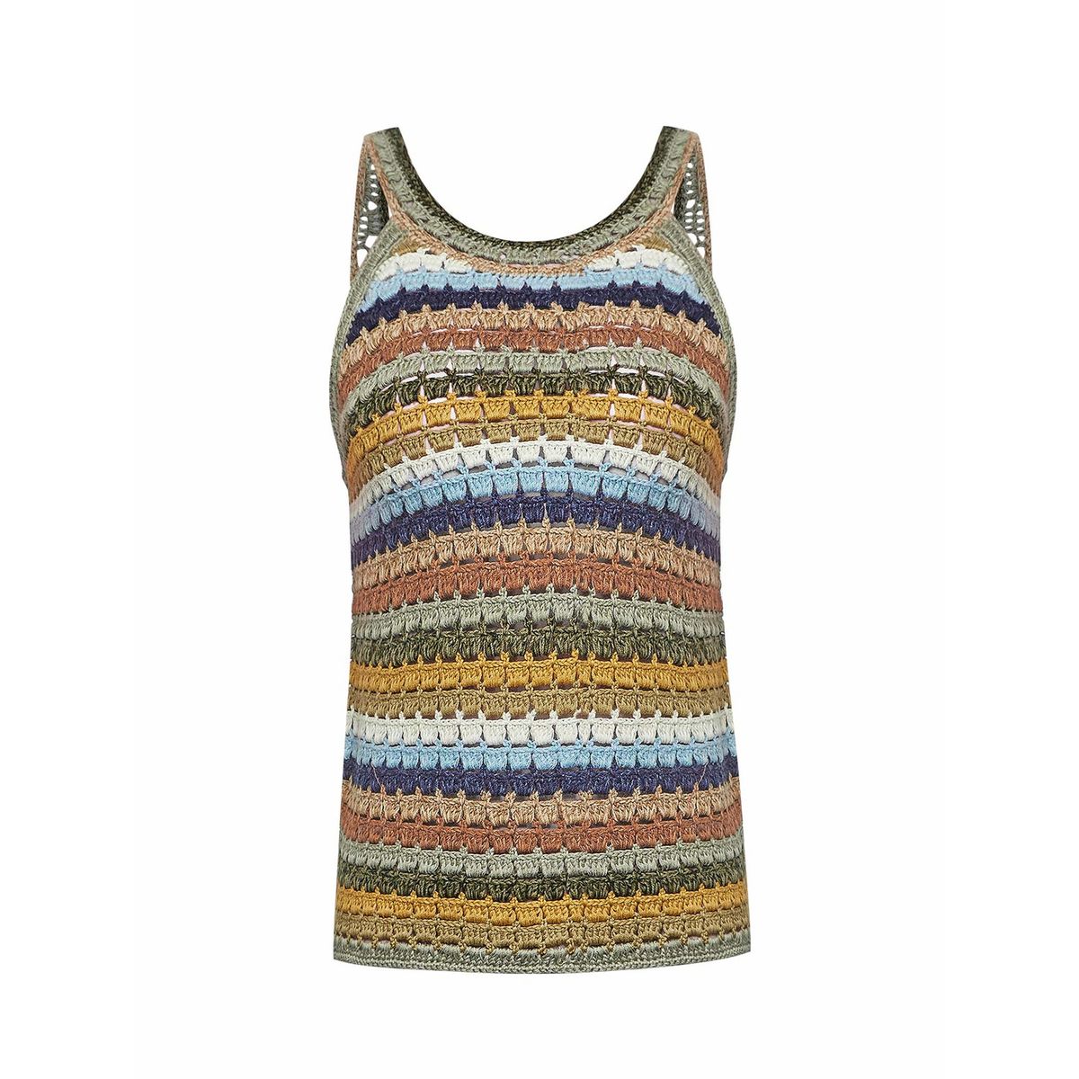 ROCKFORD - Polera Algodón Orgánico Mujer Mar Verde ROCKFORD