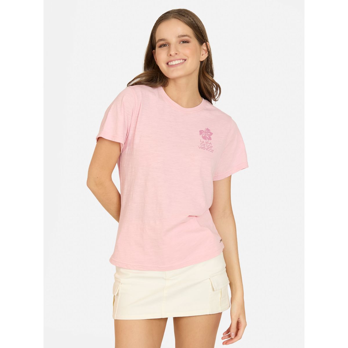 RIP CURL - Polera MC Windzone Rosado Mujer Rip Curl - Rosa