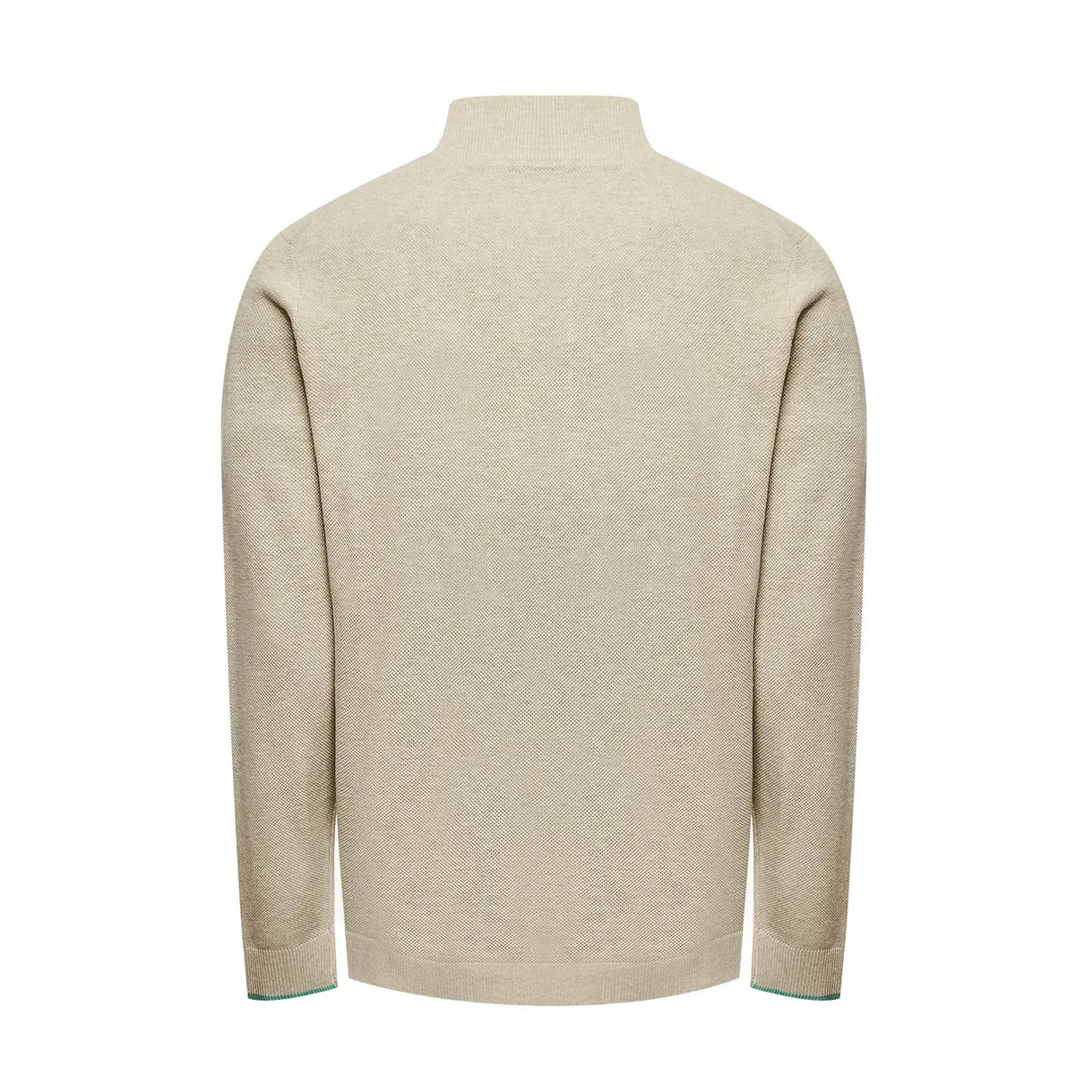 ROCKFORD - Sweater Algodón Org Hombre Bilbaofull Beige ROCKFORD