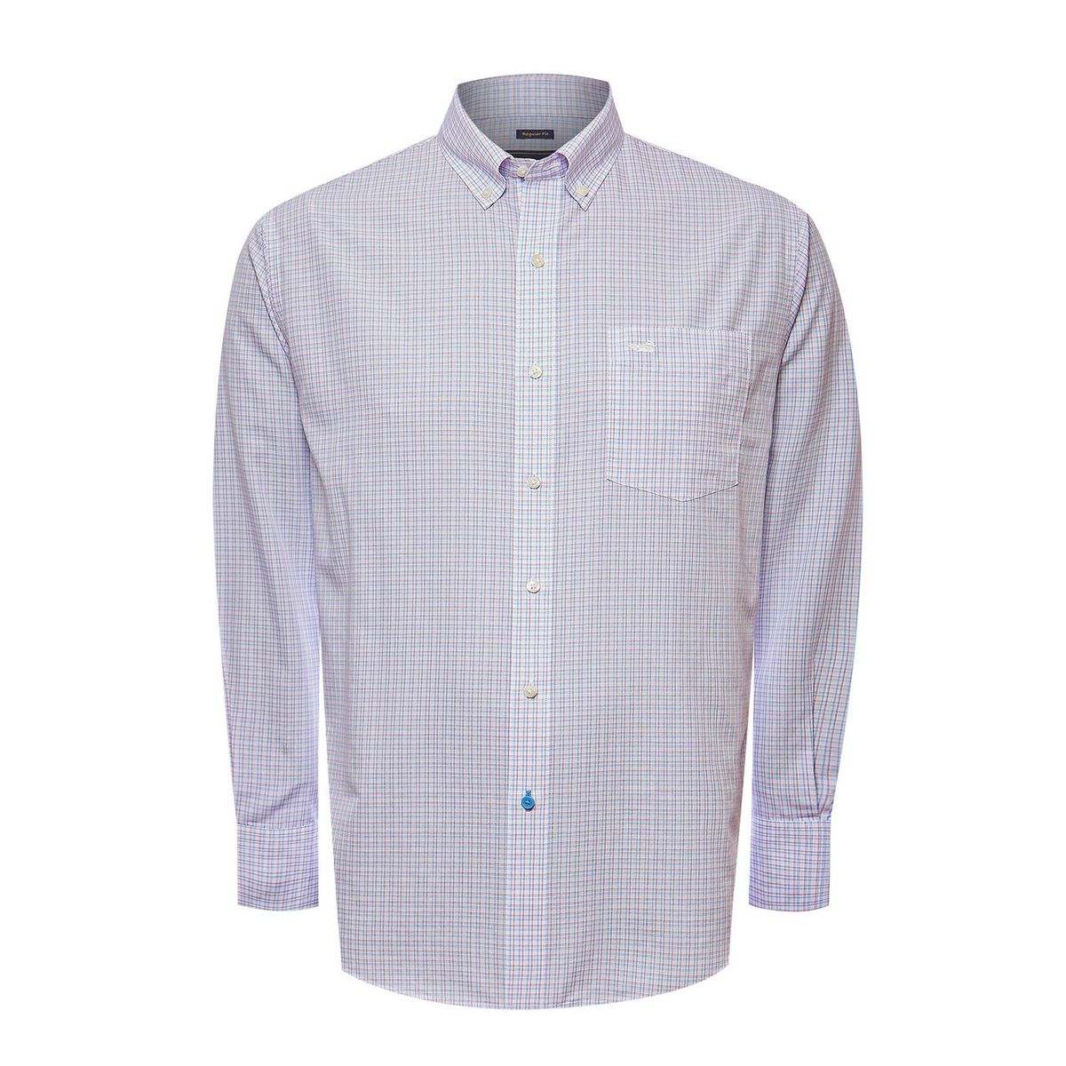 ROCKFORD - Camisa Libre de Arrugas Algodón Hombre Blanco ROCKFORD