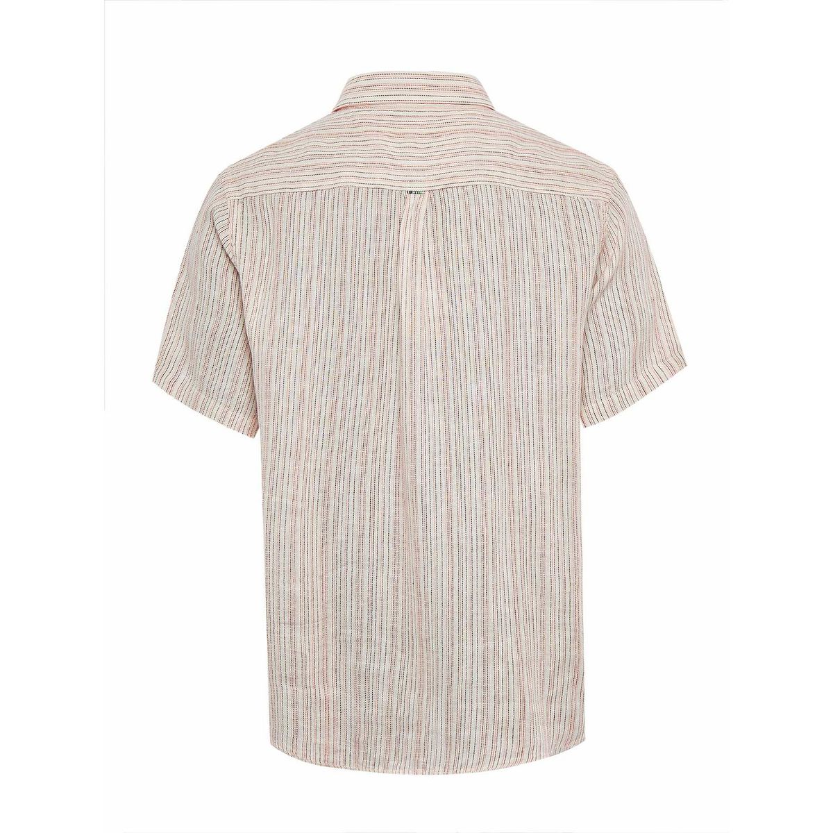 ROCKFORD - Camisa Lino Orgánico Hombre Brisa Rojo ROCKFORD