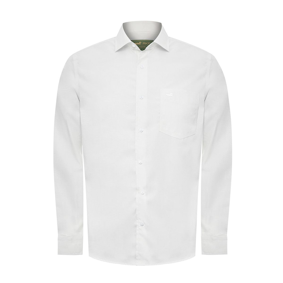 ROCKFORD - Camisa Algodón Hombre Easysolid Blanco ROCKFORD
