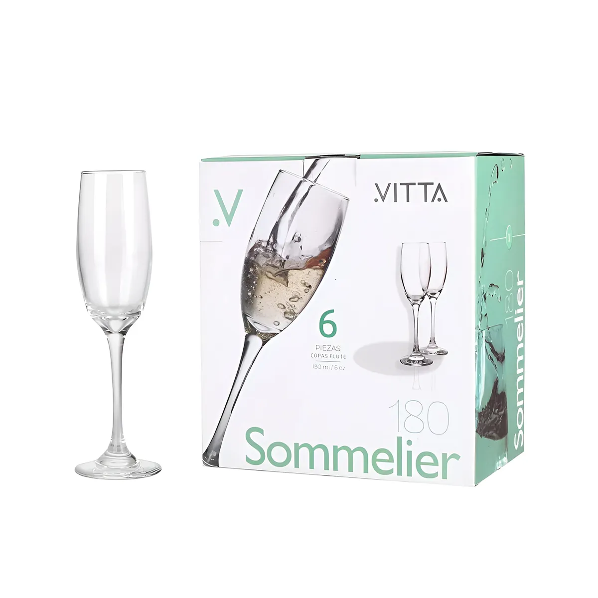 IMAHE - Copa Champagne 180 Ml Línea Sommelier