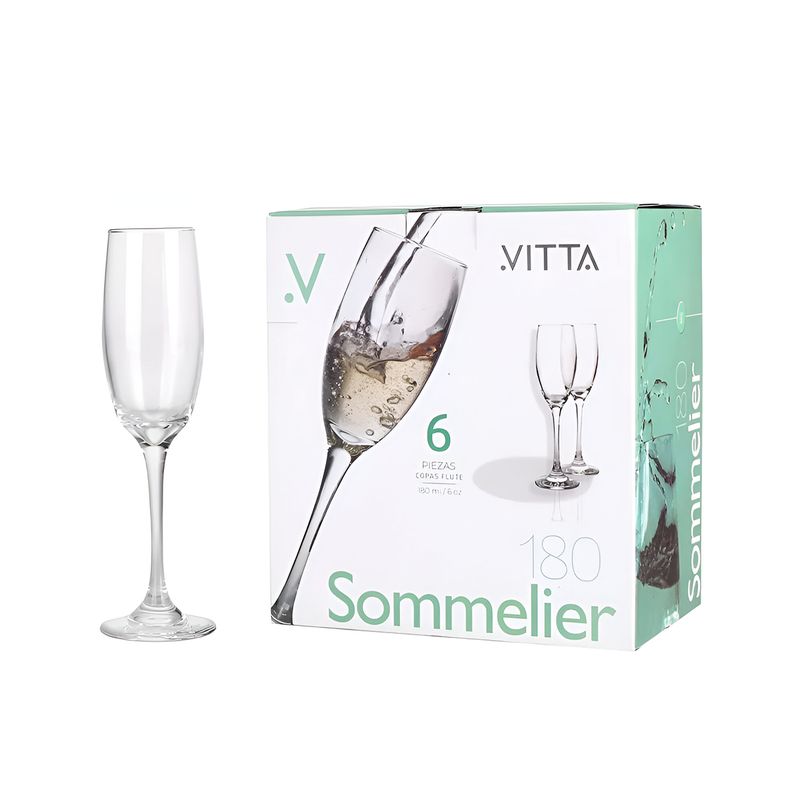 IMAHE - Copa Champagne 180 Ml Línea Sommelier