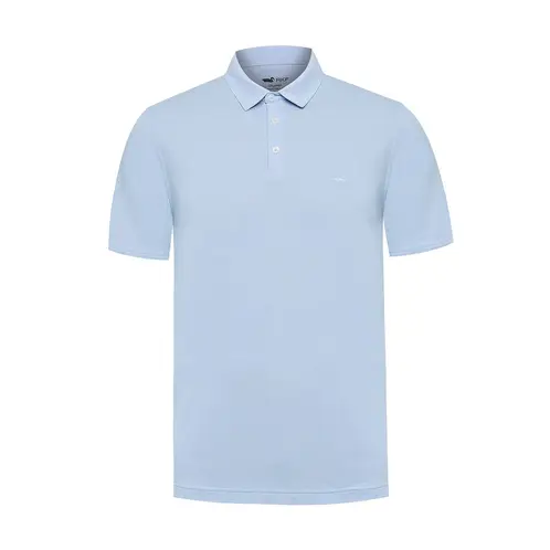 ROCKFORD - Polera Algodón Orgánico Hombre Padua Celeste