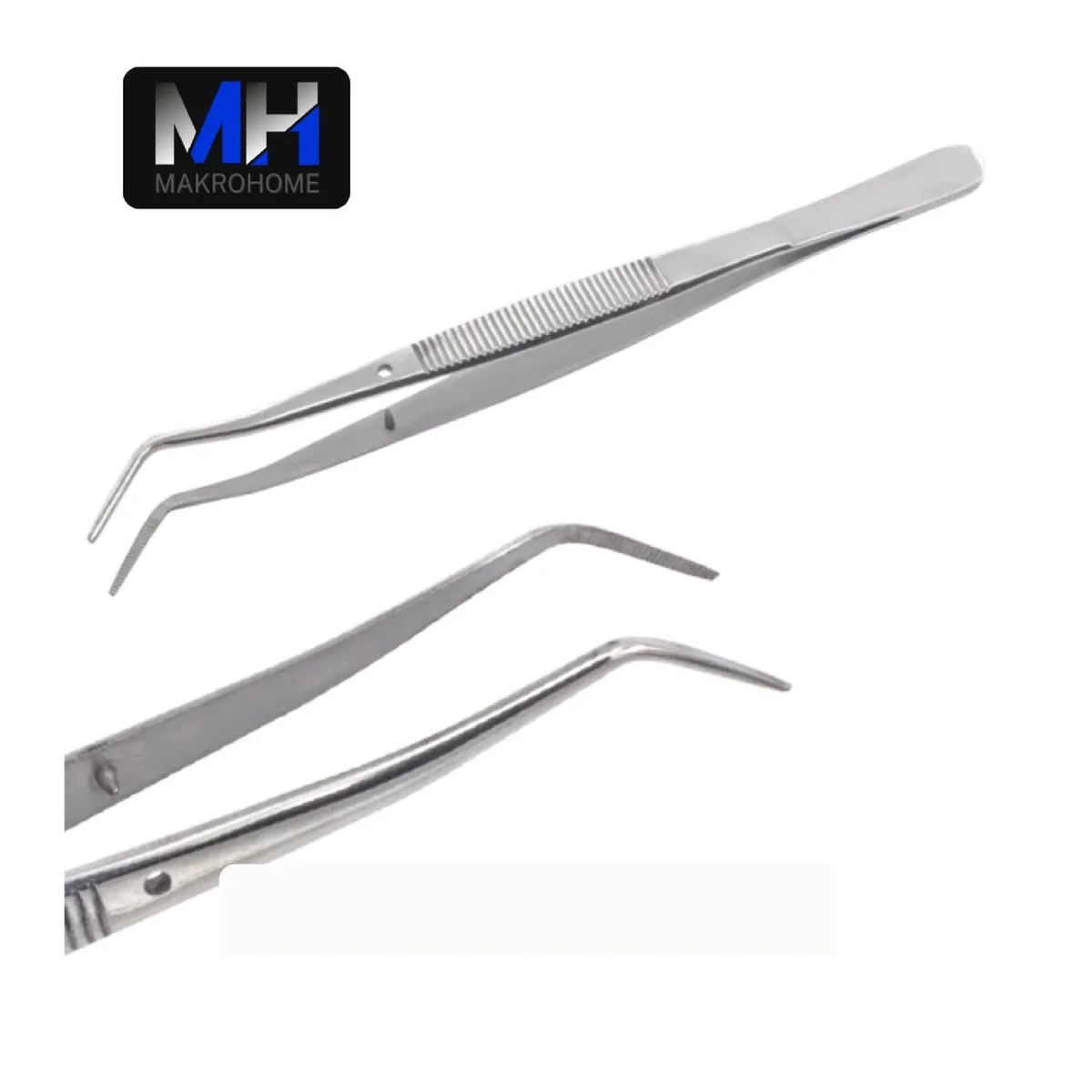 GENERICO - Pinza Algodonera Meriam - Acero Inoxidable 16 Cm