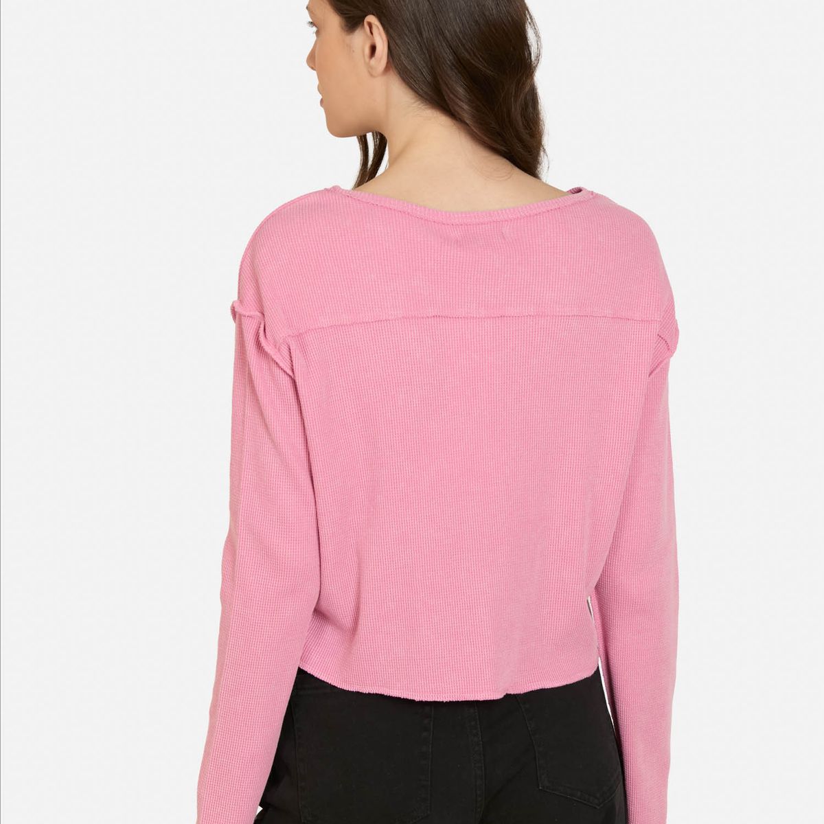 RIP CURL - Polera ML Bluetide Rosado Mujer Rip Curl - Rosa