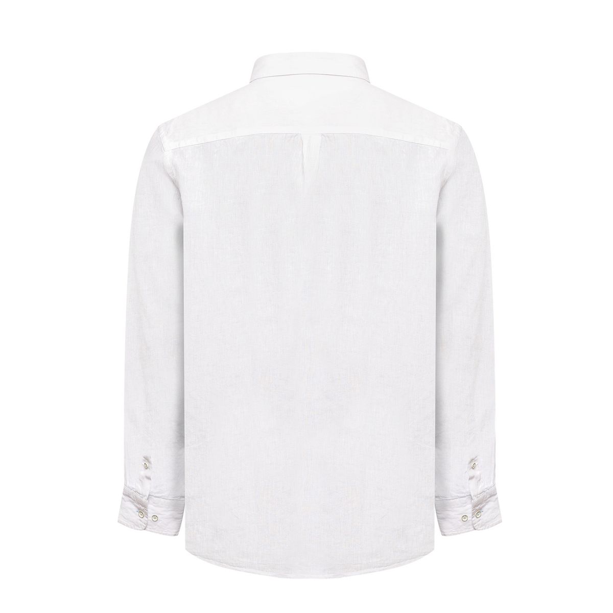 ROCKFORD - Camisa Lino Orgánico Hombre Linentex Blanco ROCKFORD