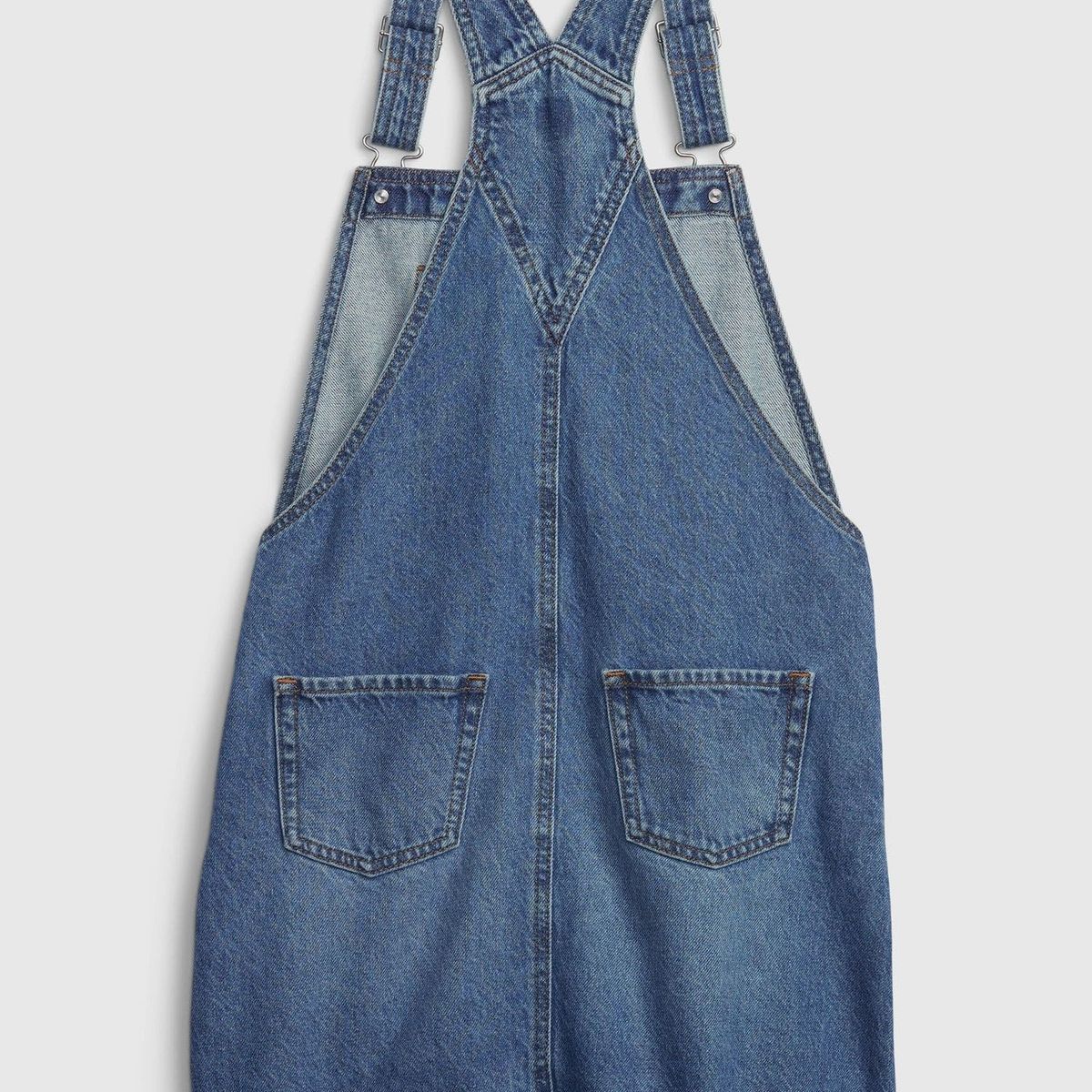 GAP - Vestido Niña Jardinera Denim Azul Gap