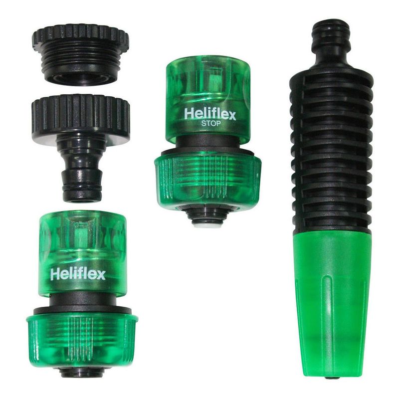 DVP - Kit Accesorios Para Manguera Riego 3/4 Pulgadas Heliflex Dvp