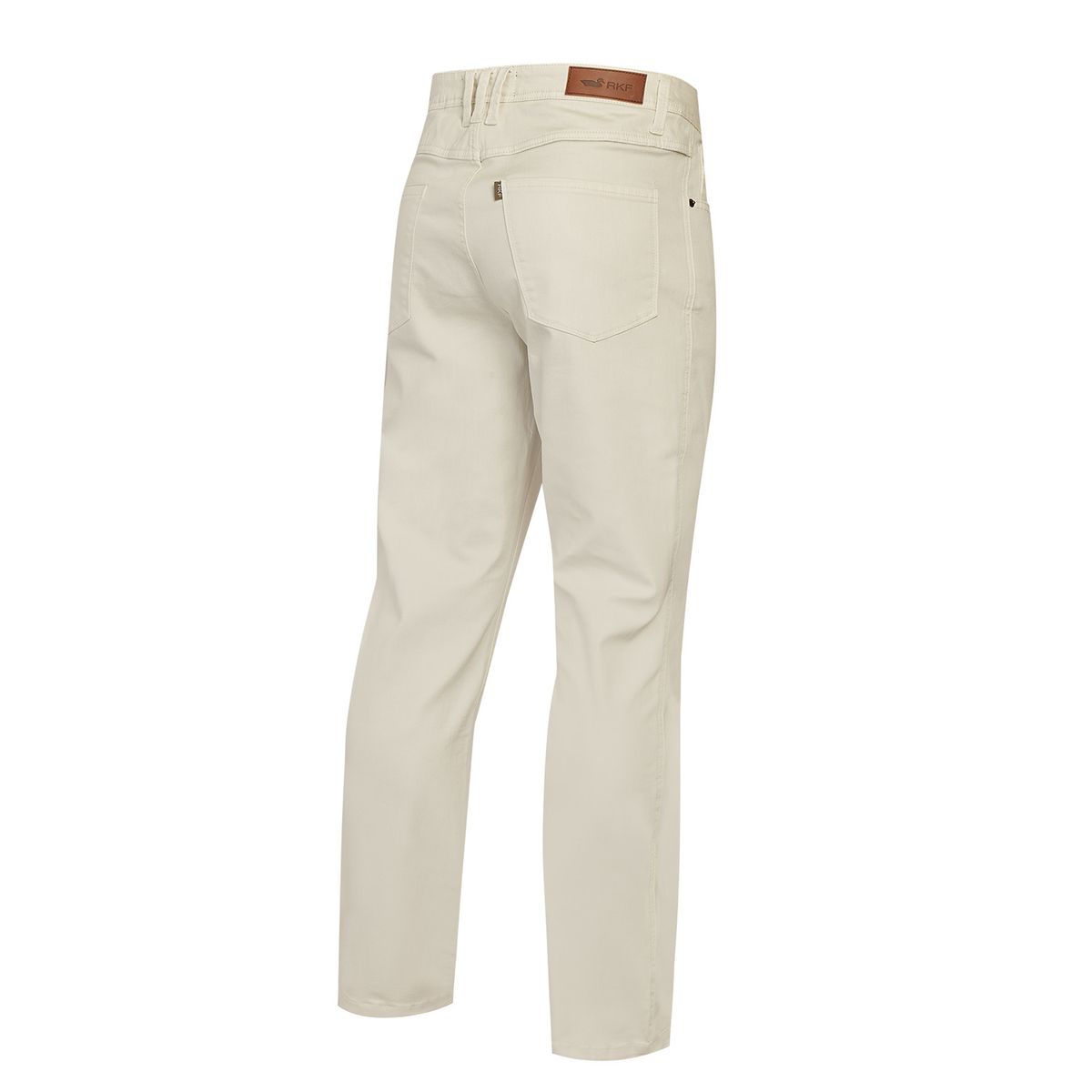 ROCKFORD - Jeans Algodón Hombre Baycolor Beige ROCKFORD