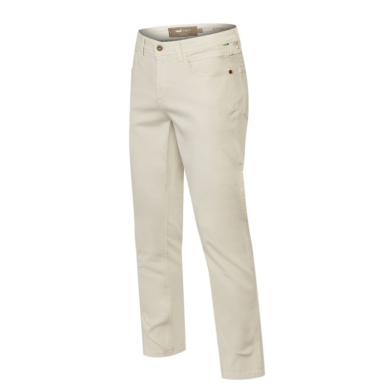 ROCKFORD - Jeans Algodón Hombre Baycolor Beige ROCKFORD