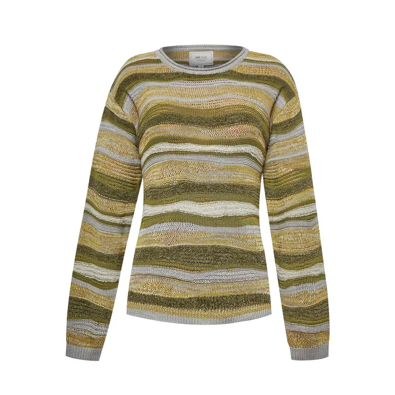 ROCKFORD - Sweater Algodón Mujer Samba Verde Oscuro ROCKFORD