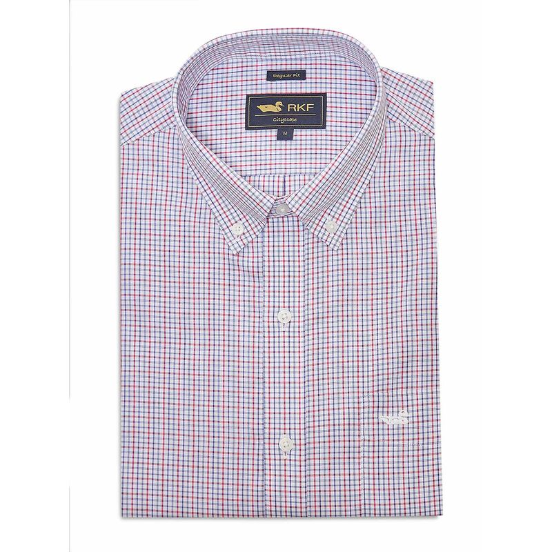 ROCKFORD - Camisa Libre de Arrugas Algodón Blanco Hombre ROCKFORD