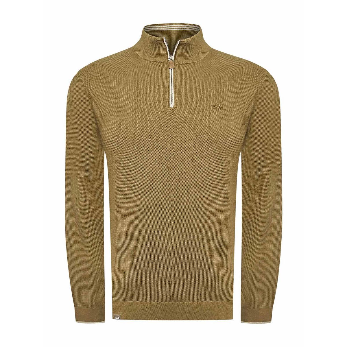 ROCKFORD - Sweater Algodón Orgánico Hombre Bilbao Verde ROCKFORD