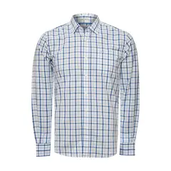 ROCKFORD - Camisa Algodón Org Hombre Lighter Celeste