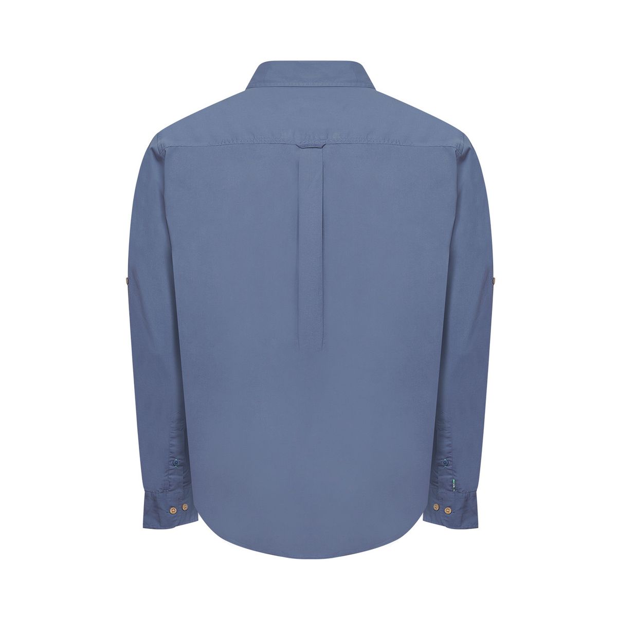 ROCKFORD - Camisa Algodón Orgánico Hombre Galiton Azul ROCKFORD