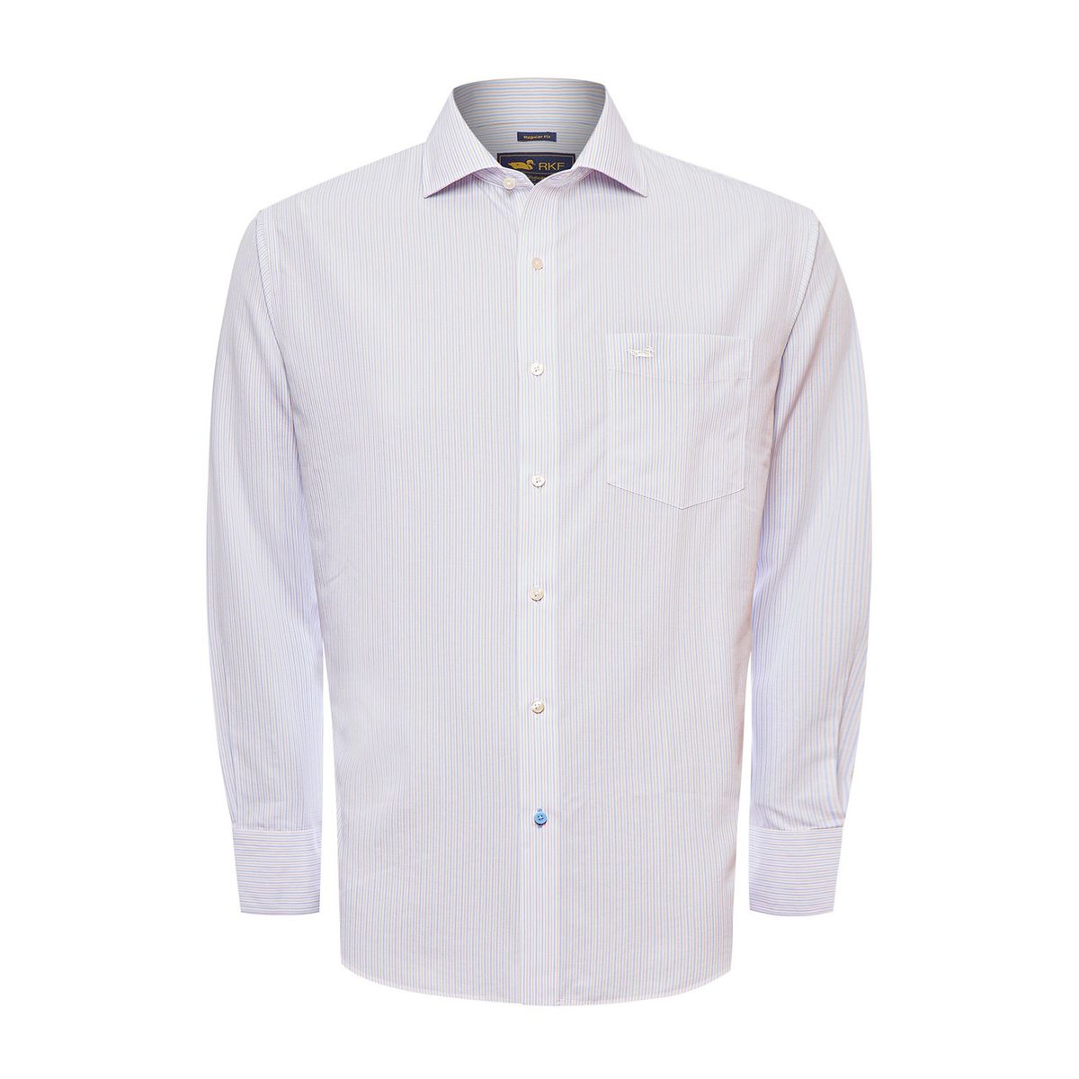 ROCKFORD - Camisa Libre de Arrugas Algodón Hombre Beige ROCKFORD