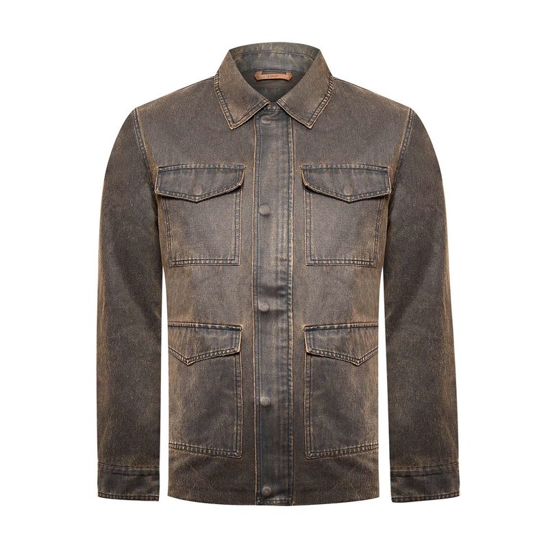 ROCKFORD - Chaqueta Algodón Hombre Torino Café ROCKFORD
