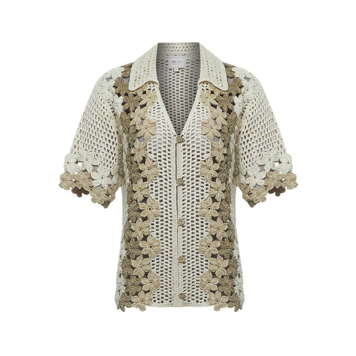 ROCKFORD - Sweater Algodón Orgánico Mujer Gogo Beige ROCKFORD