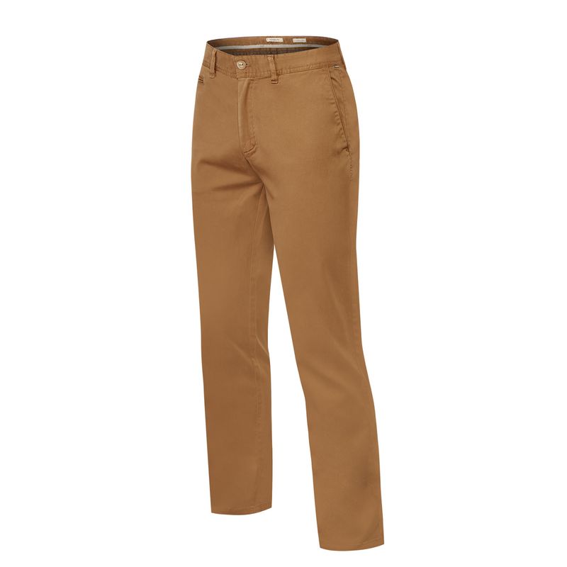ROCKFORD - Pantalón Algodón Hombre Napoli Café ROCKFORD