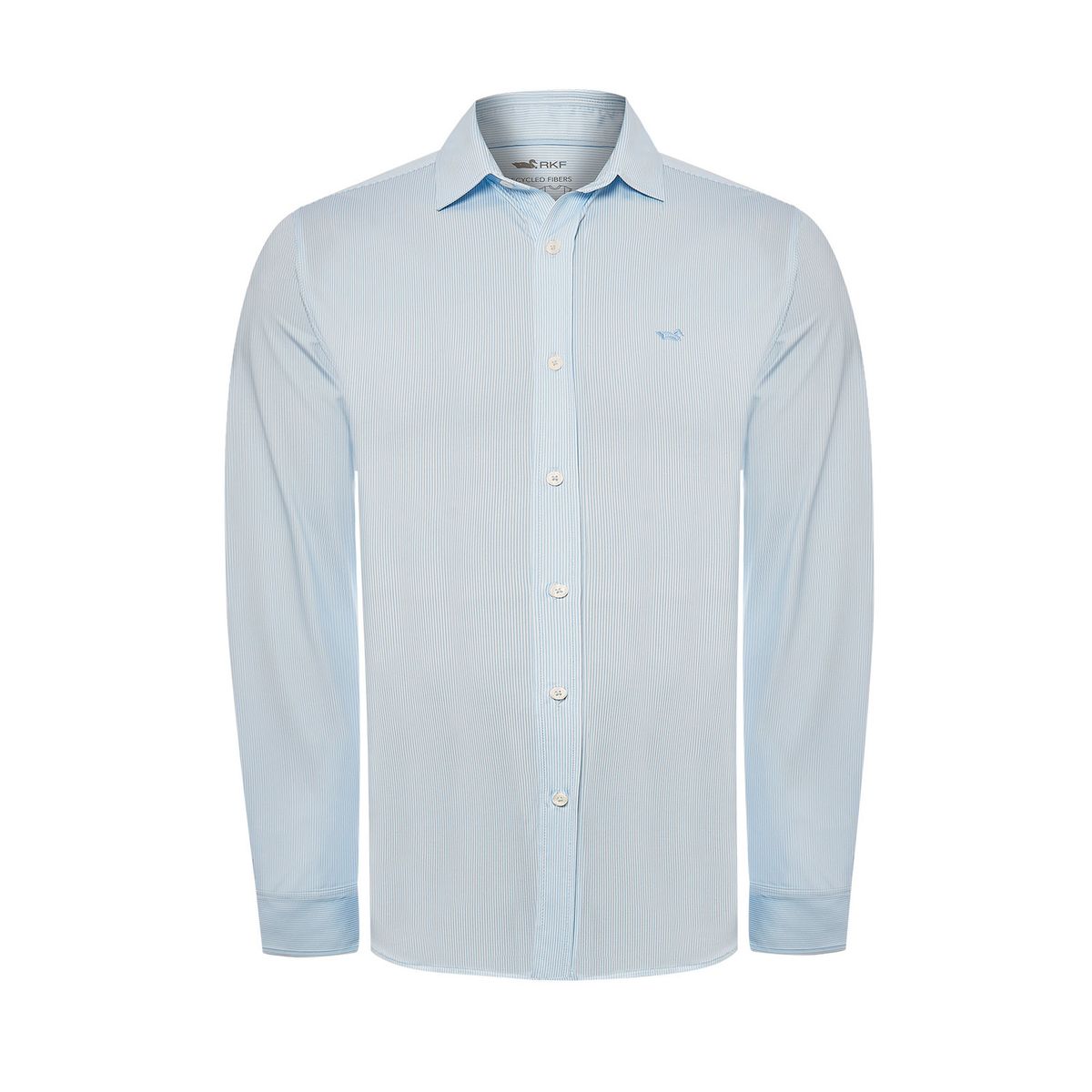 ROCKFORD - Camisa Fibras Recicladas Hombre Sports Azul ROCKFORD