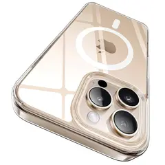 CELLBOX - Carcasa Rígida Delgada con Magsafe para iPhone 16 Pro - Transparente