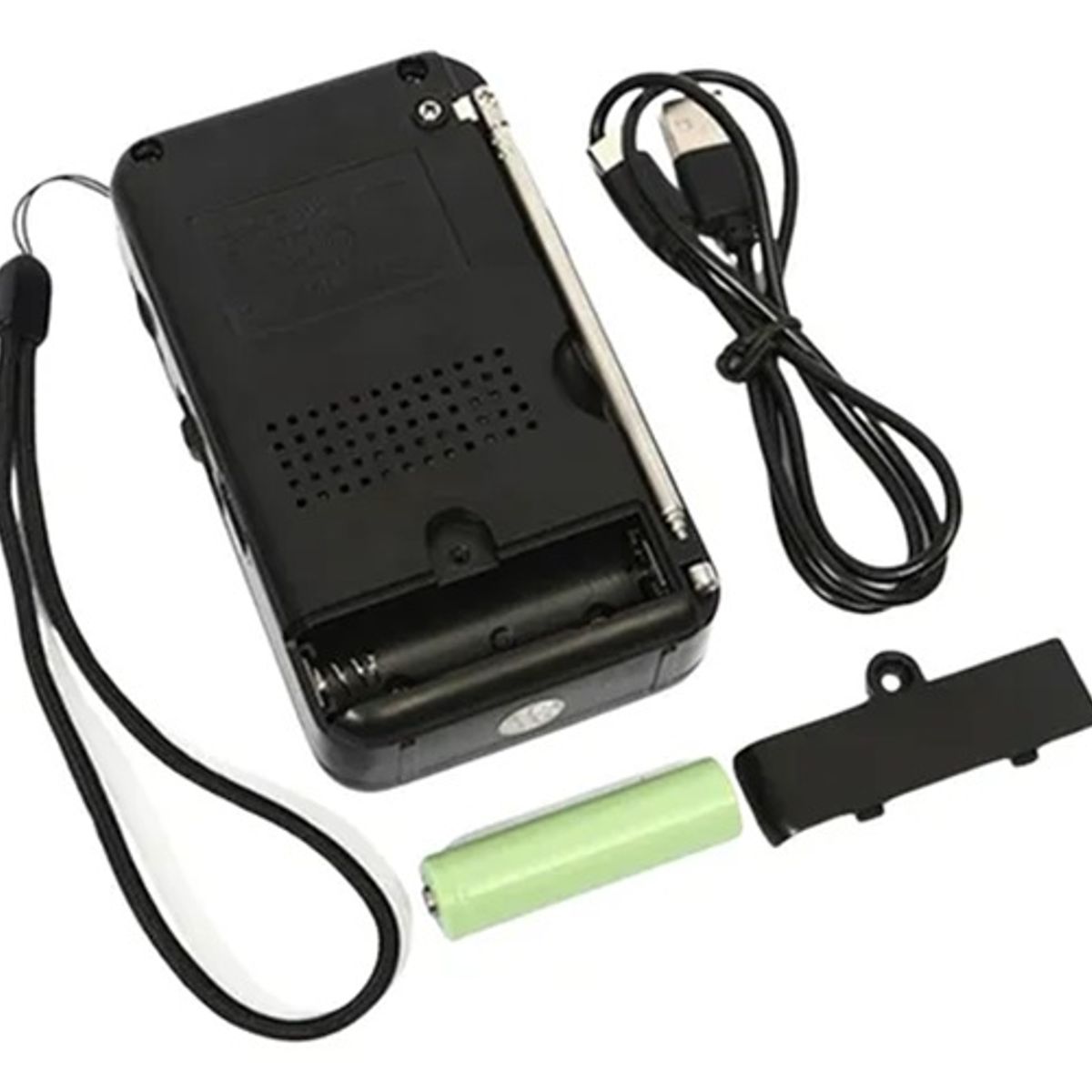 IRM - Radio Portátil FM, AM, SW, Negro IRM 12670