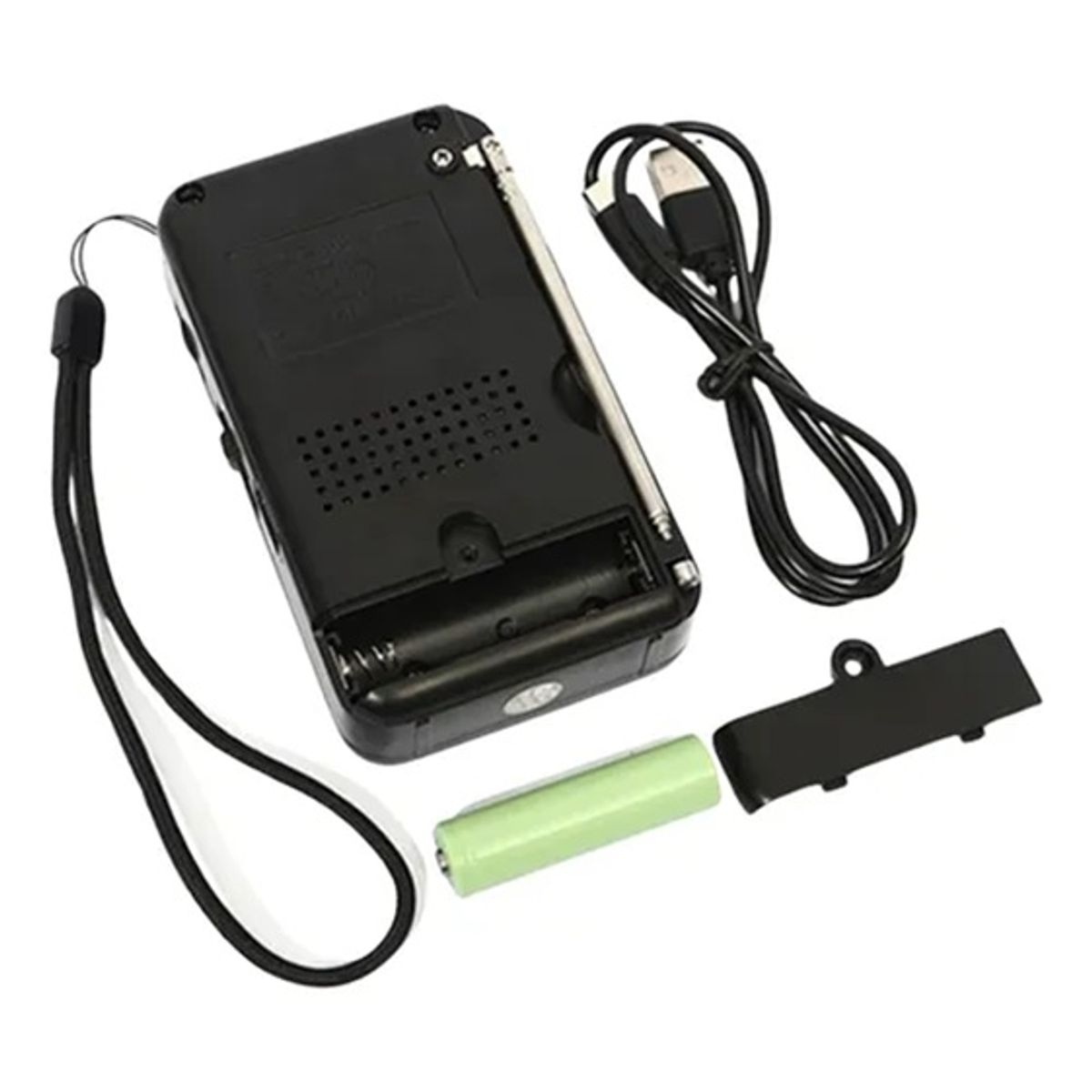 IRM - Radio Portátil FM, AM, SW, Negro IRM 12670