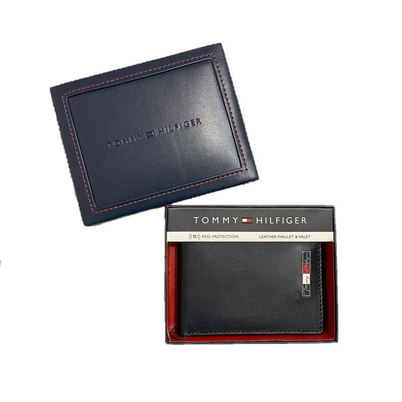 TOMMY HILFIGER - BILLETERAS CUERO HOMBRE TOMMY HILFIGUER