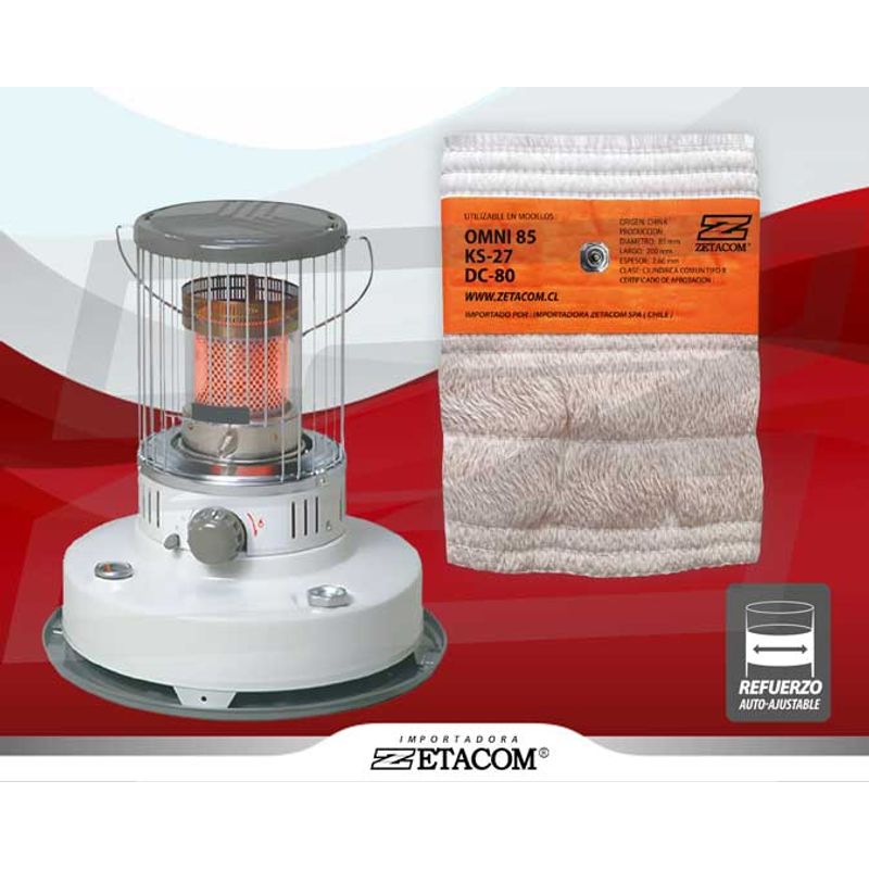 ZETACOM - Mecha Estufa TOYOTOMI KS27 85mm